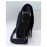 Prada Black Nylon Messenger Bag Made in Italy