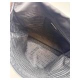 Prada Black Nylon Messenger Bag Made in Italy