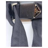 Prada Black Nylon Messenger Bag Made in Italy