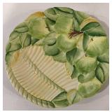 Made in Italy 8in Ceramic Fruit Plates - Set of 4