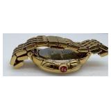 Michele Serein MW21A01B0966 Diamond Watch 0.60 ct TW 100 Diamonds Gold Tone Sapphire Crystal