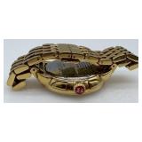 Michele Serein MW21A01B0966 Diamond Watch 0.60 ct TW 100 Diamonds Gold Tone Sapphire Crystal