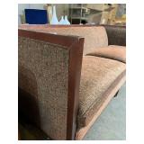 Baker Furniture Sofa - Vintage Upholstered Couch with Damaged Piping