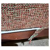 Baker Furniture Sofa - Vintage Upholstered Couch with Damaged Piping