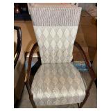 HBF The New Tradition Armchair - Diamond Argyle Upholstery, Gray