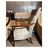 HBF The New Tradition Armchair - Diamond Argyle Upholstery, Gray