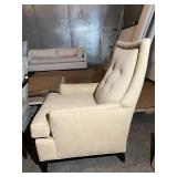 Jessica Charles Lounge Chair - 40in H x 29in W x 31in D, Seat H 18in