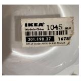 IKEA 301.198.37 Glass Vases White Set of 6