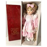Dynasty Doll Collection Suzie - Porcelain Fashion Doll in Pink Lace Dress