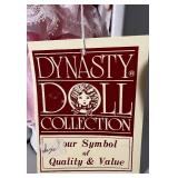 Dynasty Doll Collection Suzie - Porcelain Fashion Doll in Pink Lace Dress