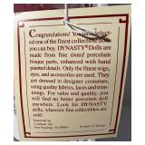 Dynasty Doll Collection Suzie - Porcelain Fashion Doll in Pink Lace Dress