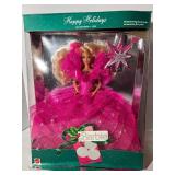 Barbie Happy Holidays Dolls (Lot of 2) 1990 & 1998