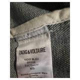 Zadig & Voltaire and Bagatelle Denim Jackets with Floral Embroidery & Butterflies, Unbranded Vest