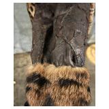 Leopard Print Fur Coat - Made in France, 100% Acetate Lining