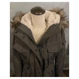 S13 NYC Parka with Faux Fur Hood - Size S