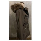 S13 NYC Parka with Faux Fur Hood - Size S