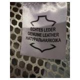 Old Navy XS Teal Asymmetric Zip Jacket & Dea Genuine Leather Mesh Jacket AUS 10 US 6