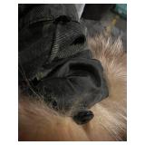 Jocelyn Star Print Camouflage Parka XS - Fur Lined