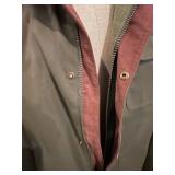 Burton Living Lining Parka - Olive Green & Camouflage Lining, Size M