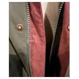 Burton Living Lining Parka - Olive Green & Camouflage Lining, Size M