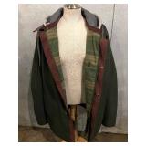 Burton Living Lining Parka - Olive Green & Camouflage Lining, Size M