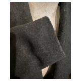 James Jeans Blazer - Black Wool-Blend, Made in USA, Size M, CA No. 19371