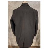 James Jeans Blazer - Black Wool-Blend, Made in USA, Size M, CA No. 19371