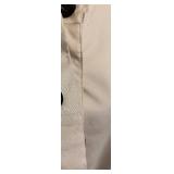 Panache for Count Romi Silk Trench Coat - Ivory, Size 6