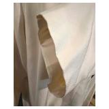 Panache for Count Romi Silk Trench Coat - Ivory, Size 6