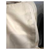 Panache for Count Romi Silk Trench Coat - Ivory, Size 6