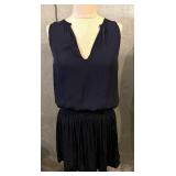 Do + Be Navy Top with Skirt, Pier Antonio Gaspari Knit Top & CuYANA Burgundy Dress (Lot of 3)