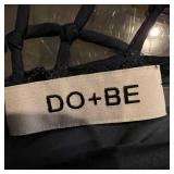 Do + Be Navy Top with Skirt, Pier Antonio Gaspari Knit Top & CuYANA Burgundy Dress (Lot of 3)