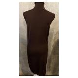 Do + Be Navy Top with Skirt, Pier Antonio Gaspari Knit Top & CuYANA Burgundy Dress (Lot of 3)