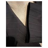 V2 By Versace - Pinstripe Double-Breasted Blazer