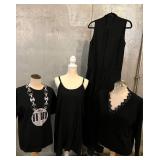 Kiy T-Shirt, Raquel Allegra Lace Top, Spaghetti-Strap Top (No Tag) & Vince Jumpsuit