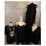 Kiy T-Shirt, Raquel Allegra Lace Top, Spaghetti-Strap Top (No Tag) & Vince Jumpsuit