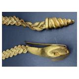 Donna Karan Vintage Adjustable Snake Belt - 40.5in