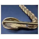 Donna Karan Vintage Adjustable Snake Belt - 40.5in