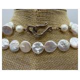Double Strand Freshwater Pearl Necklace & Wrap Strand