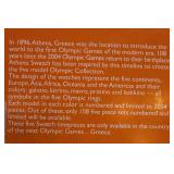 Swatch Kyklos Kitrino 2004 Athens Olympic Collection 0711/2004