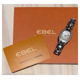 EBEL Beluga E9656G28-10 Tonneau Stainless Steel 23 mm MOP Diamond Dial Quartz Women