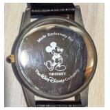 Disney Mickey Mouse Watch - Japan Movement, Gold Tone Case