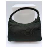 Prada Handbag Made in Italy - Green Nylon with Logo Plate