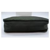Prada Handbag Made in Italy - Green Nylon with Logo Plate