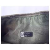 Prada Handbag Made in Italy - Green Nylon with Logo Plate
