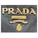 Prada Milano Crossbody Bag - Purple/Black Nylon with Gold Hardware