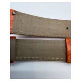 Trio of  Watch Straps including Genuine Galuchat (Stingray) Leather, Skagen - Denmark and  Made in France (Set of 3)