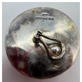 J. Hardy Sterling Silver Clip-On Earrings (Lot of 2)