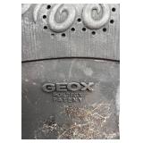 Geox Amphibiox Chelsea Boot - Black Leather Ankle Boot