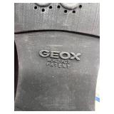 Geox Amphibiox Chelsea Boot - Black Leather Ankle Boot